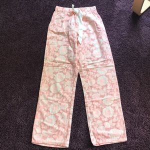 unworn pajama pants